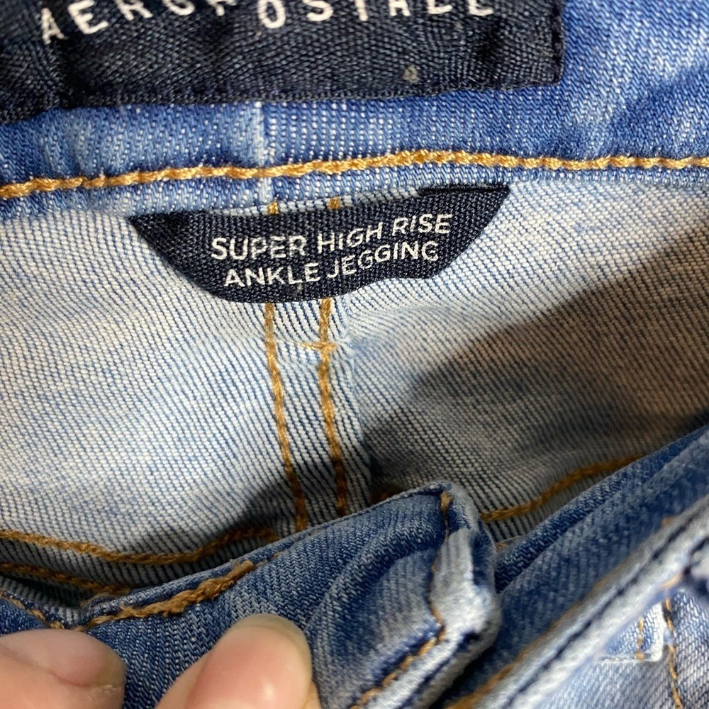 Aeropostale Super High Rise Skinny Jeggings.‎ - Picture 3 of 4